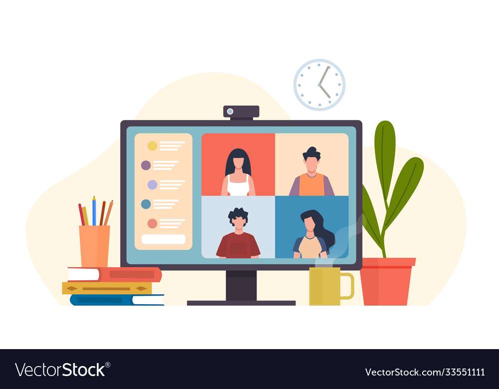 video conferencing online puzzle