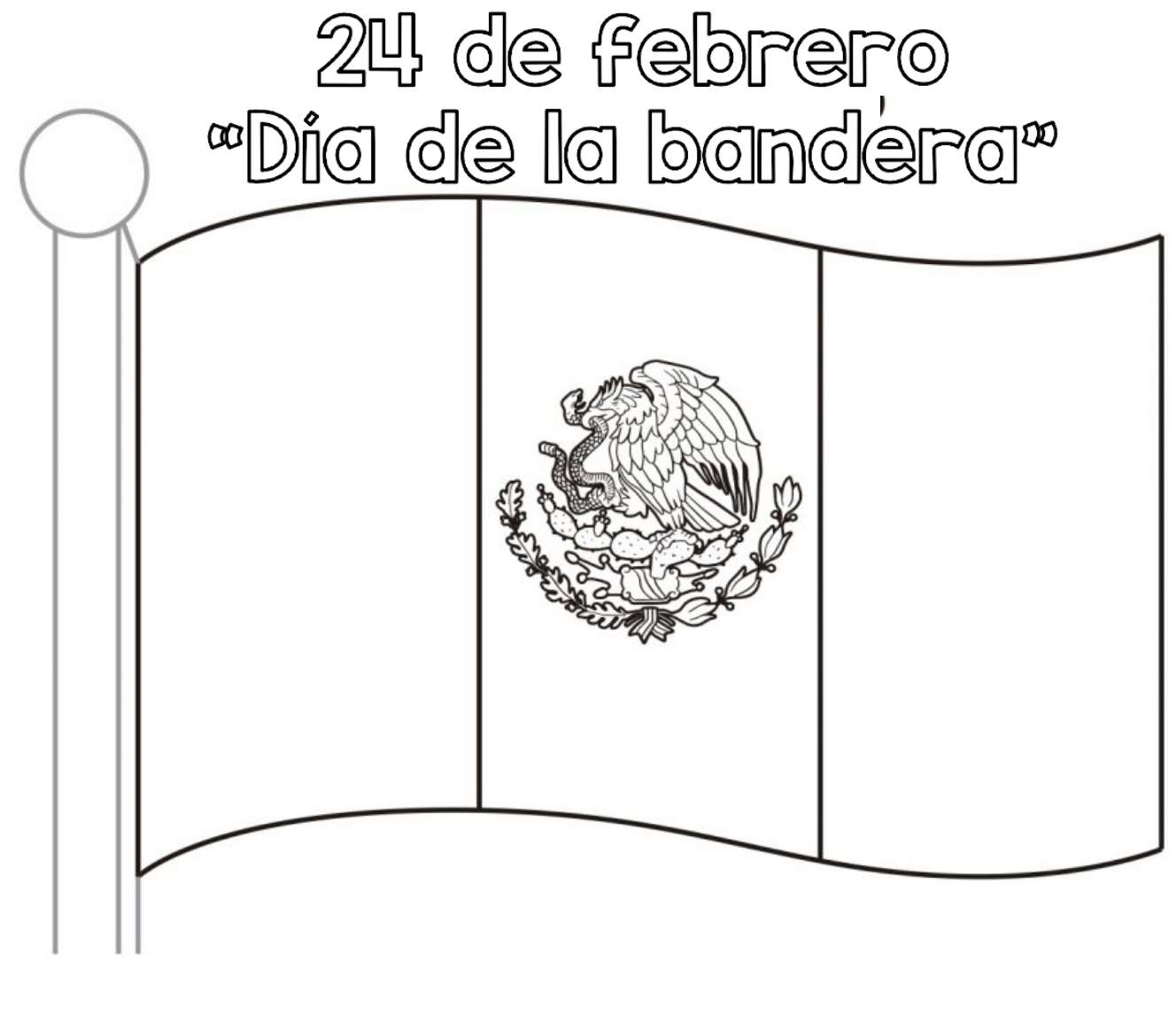 Mexická vlajka puzzle online z fotografie