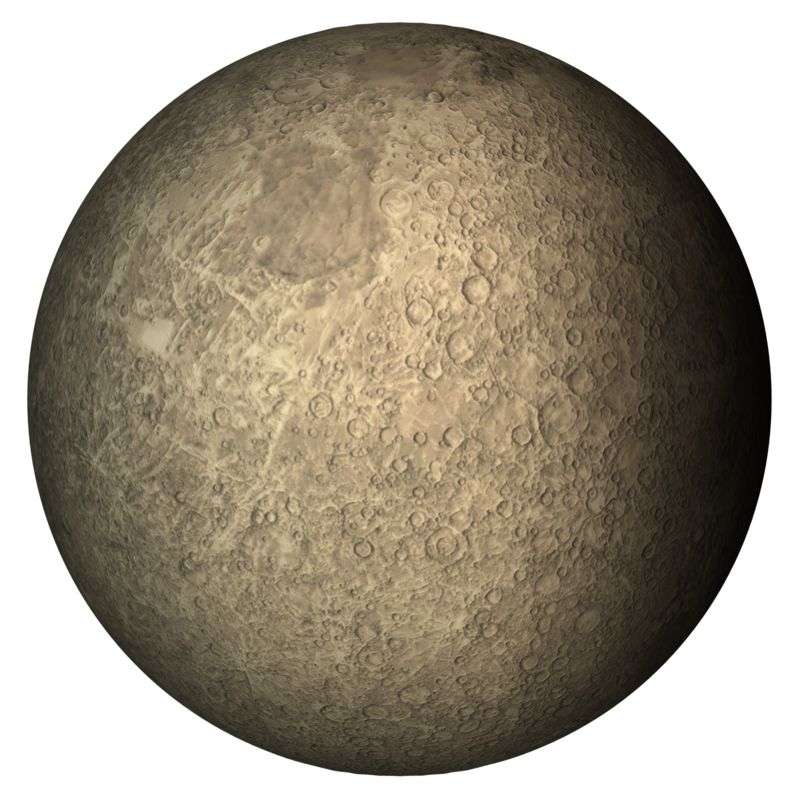 Меркурий, солнечная планета онлайн-пазл