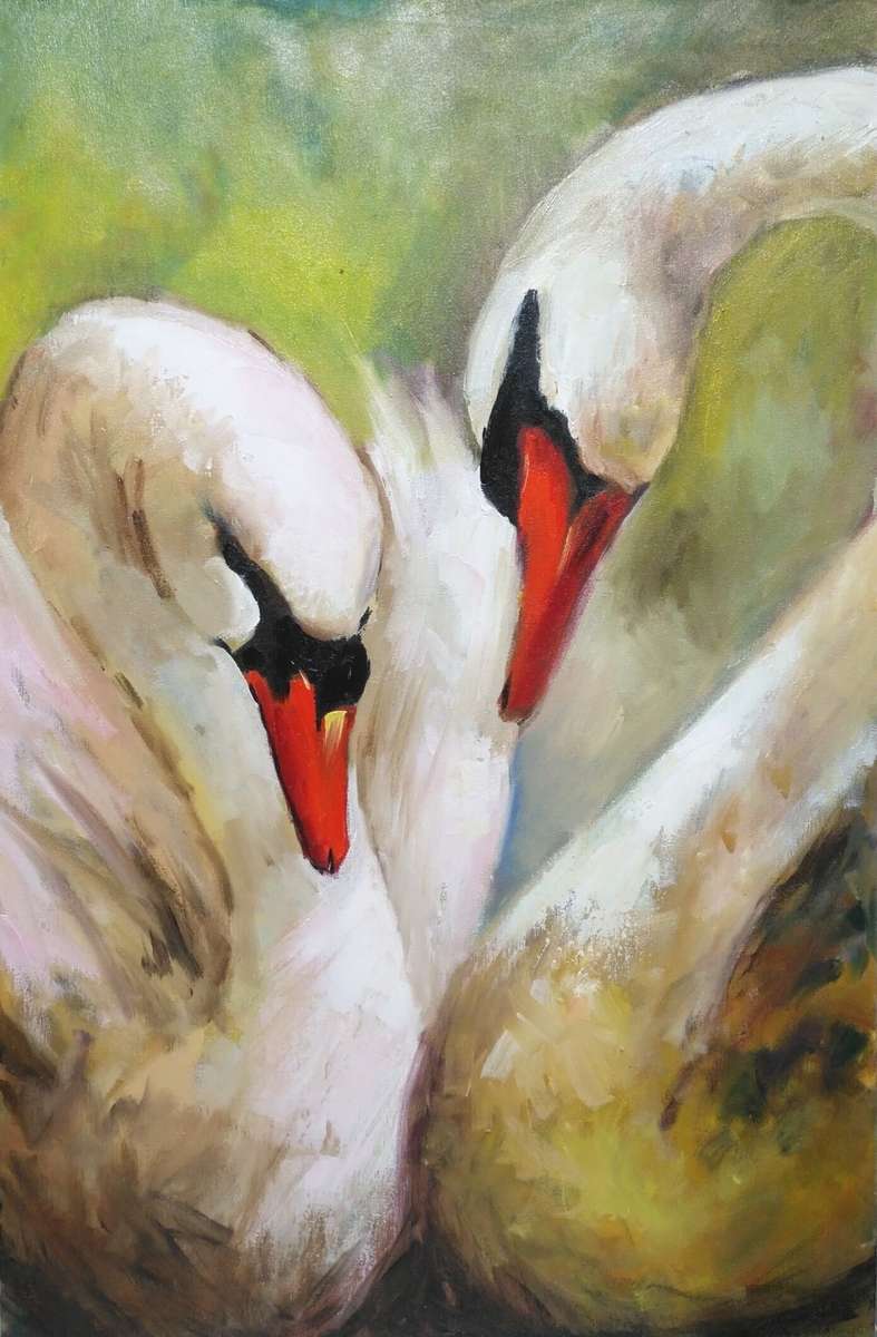 Swans in love online puzzle