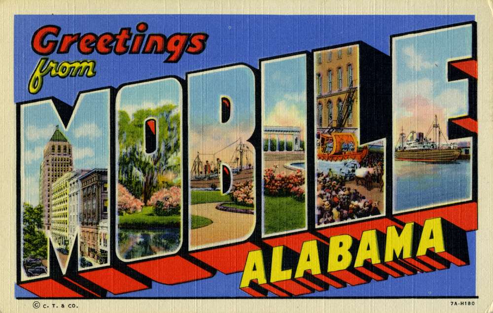 Mobiles Alabama Online-Puzzle