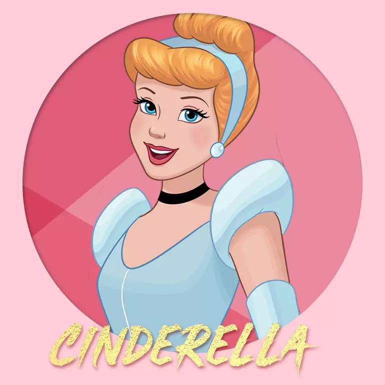 Cinderella puzzle online from photo