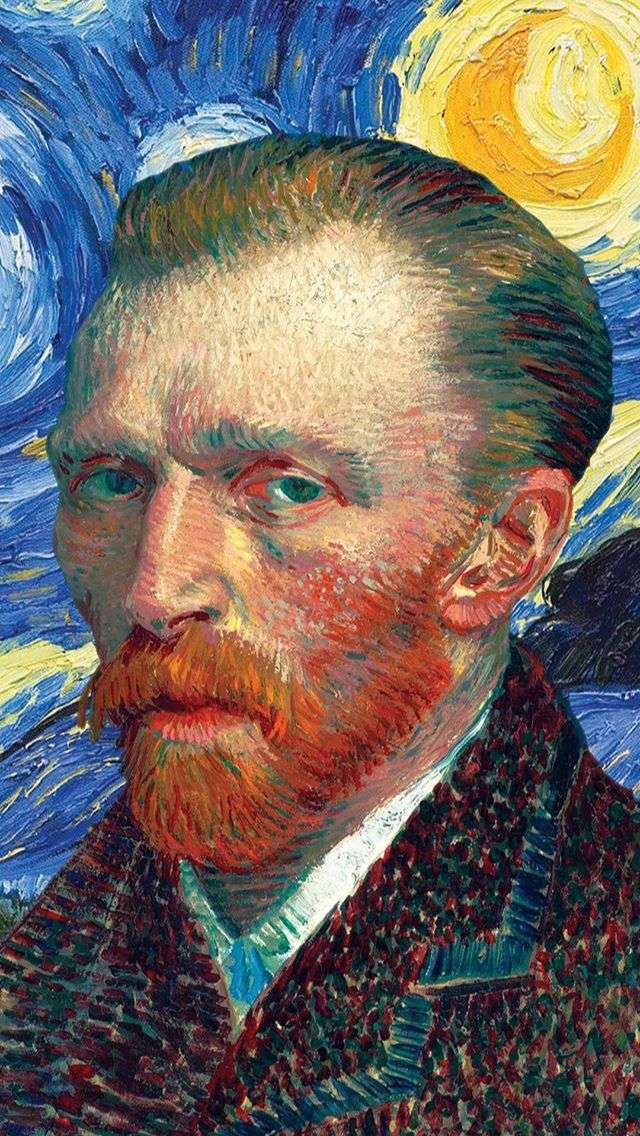 van Gogh pussel online från foto