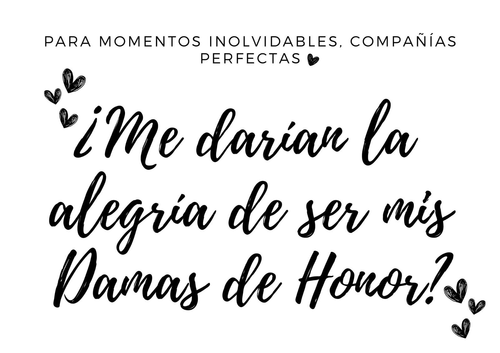 Damas de Honor pussel online från foto