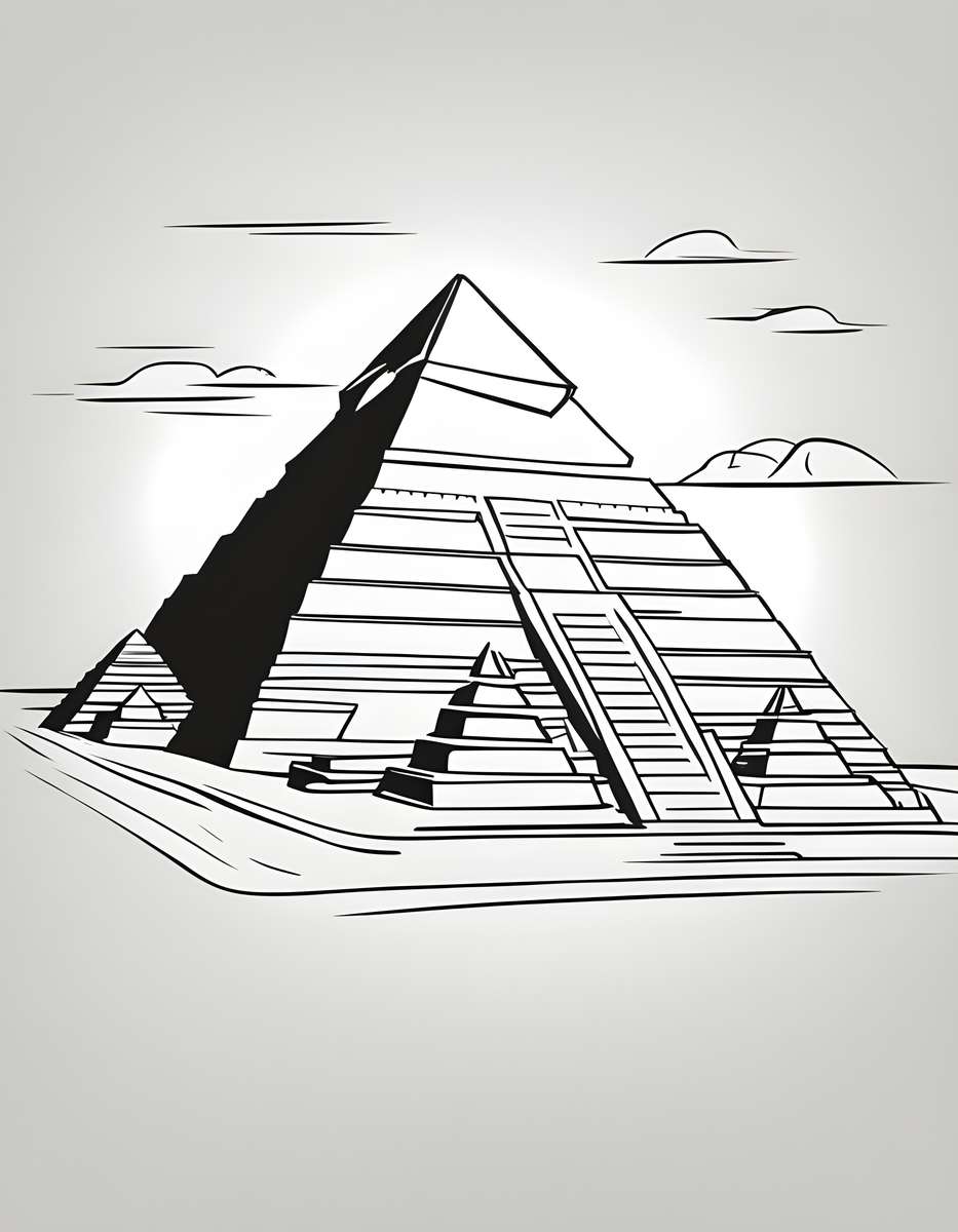 Pyramidenpuzzle Online-Puzzle