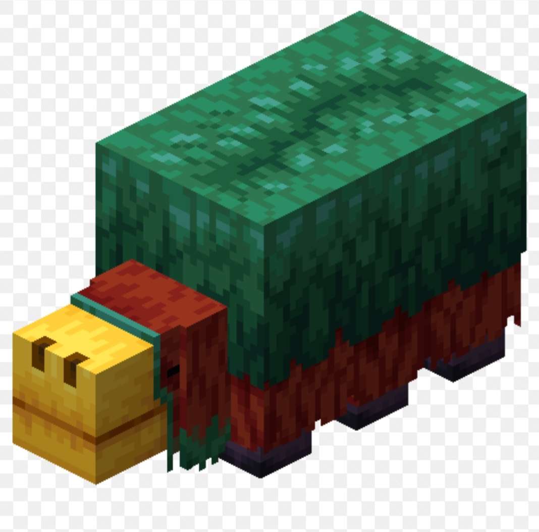 Minecraft Sniffer puzzle online from photo