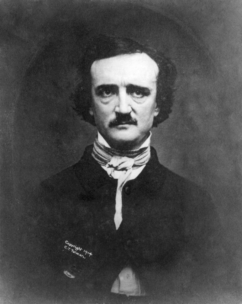 E. A. Poe pussel online från foto