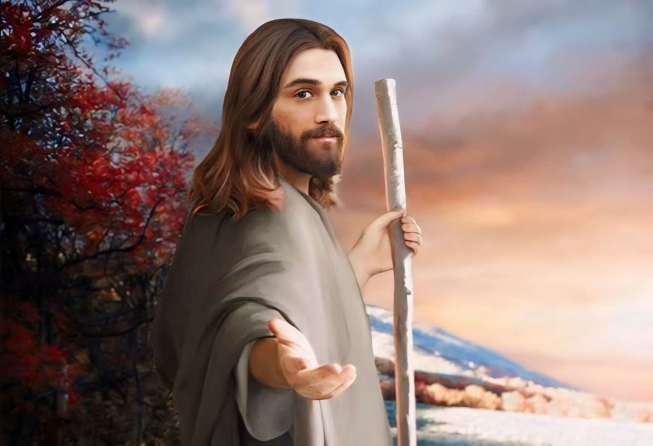 Следвайте Исус онлайн пъзел