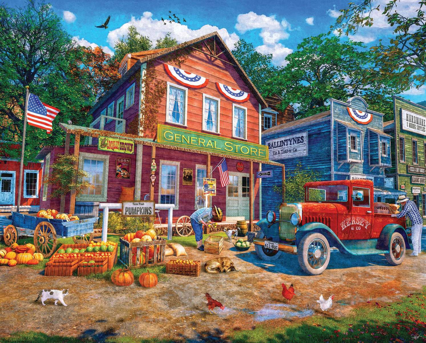 casa da cidade puzzle online