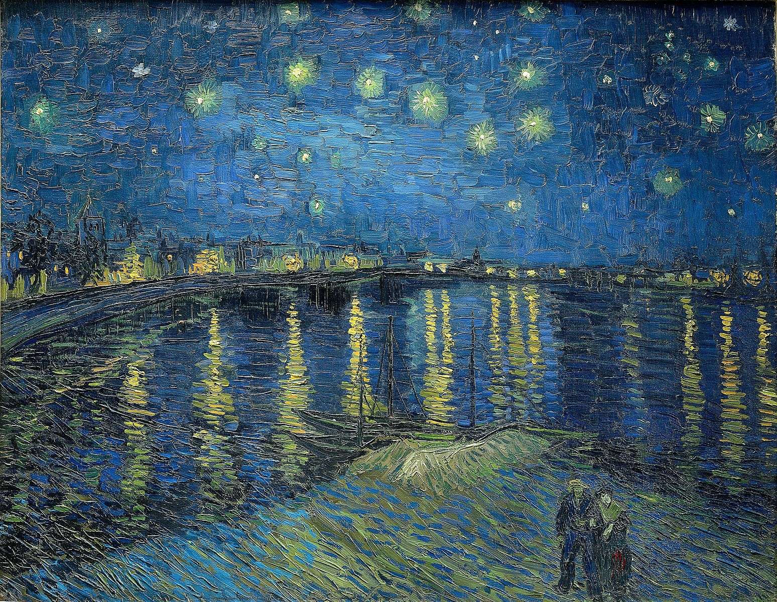 starry night online puzzle