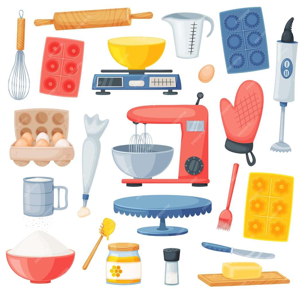 Baking tools online puzzle