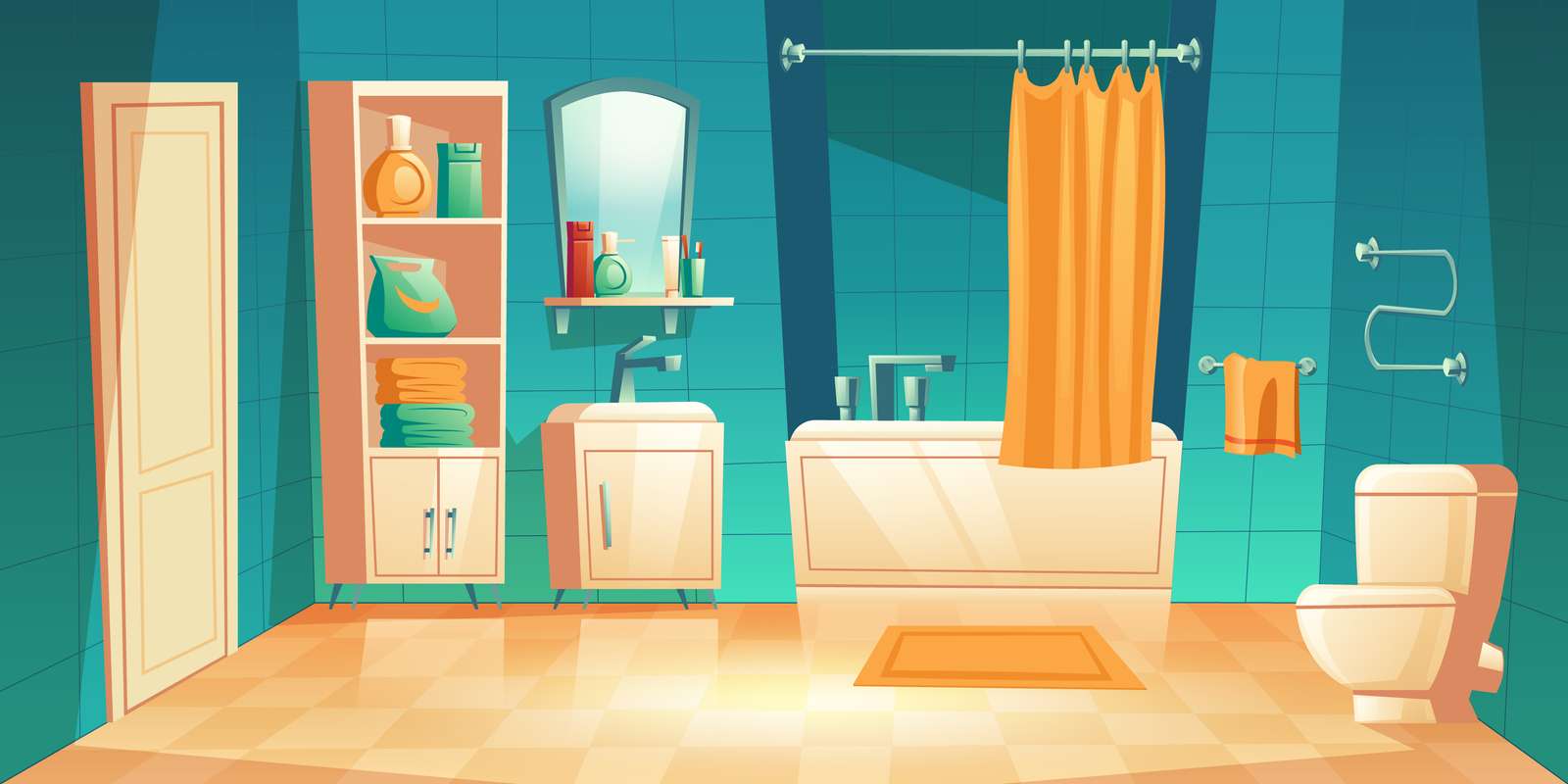 Fürdőszoba online puzzle