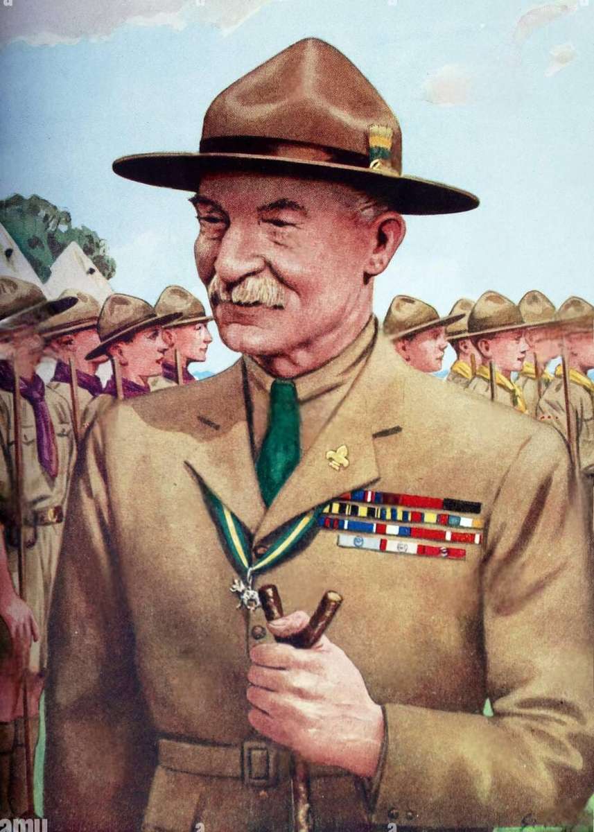 Baden Powell puzzle online din fotografie
