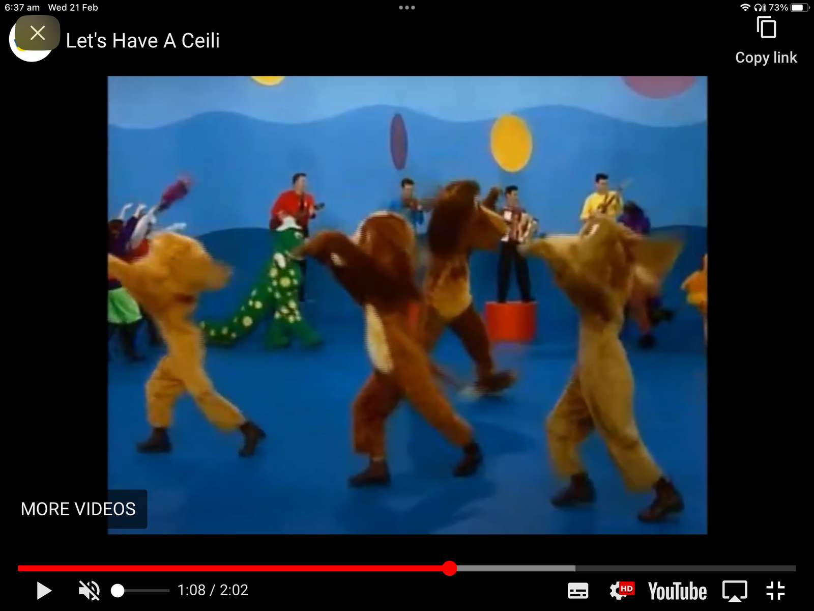 the wiggles let’s have a ceili puzzle online from photo