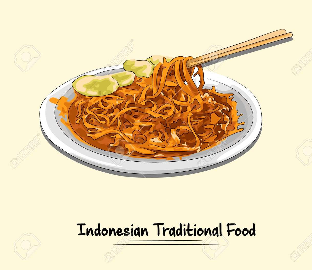 MIE ACEH puzzle online from photo