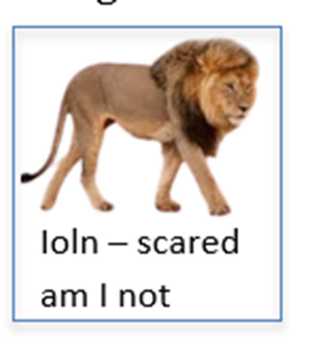 lion character online puzzle