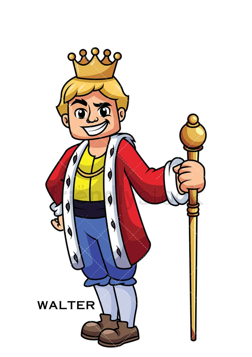 König Walter Online-Puzzle