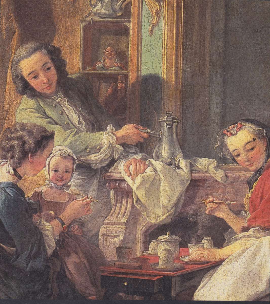 Francois Boucher "Breakfast" puzzle online from photo