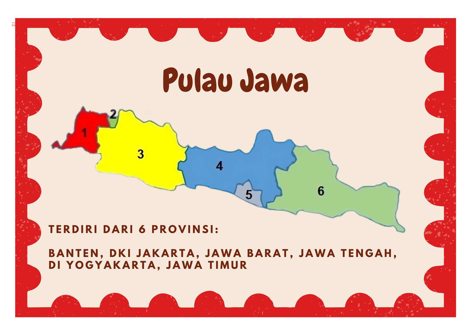 Pulau Jawa rompecabezas en línea