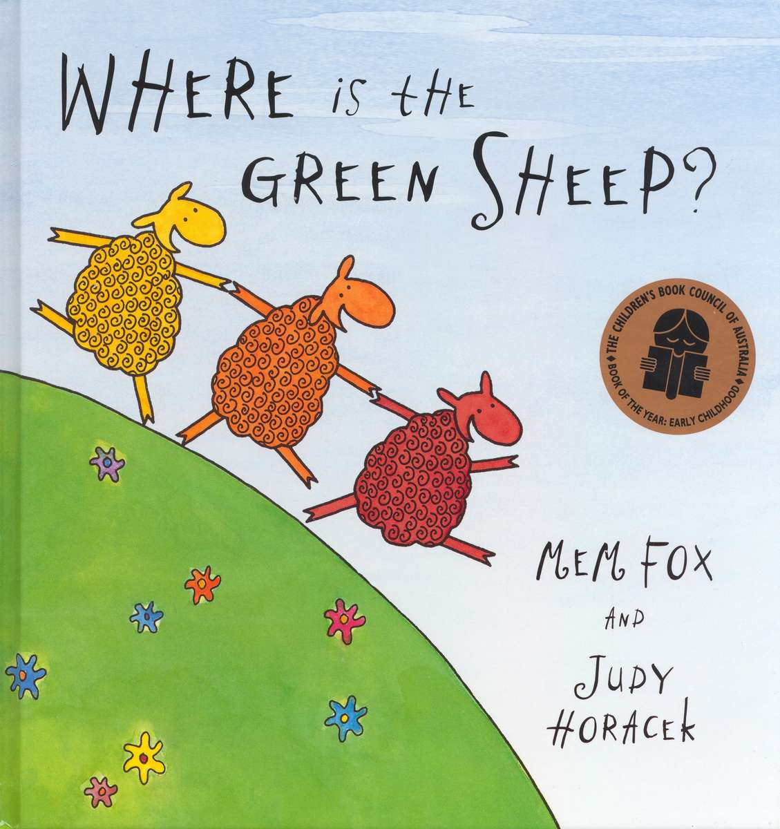 Wo ist das grüne Schaf? Online-Puzzle vom Foto