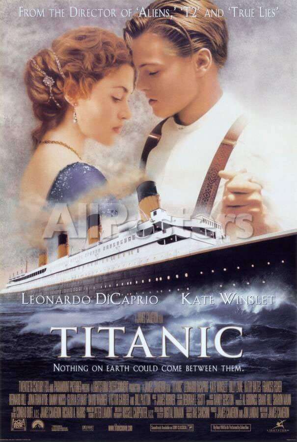 Filmový plakát Titanic puzzle online z fotografie