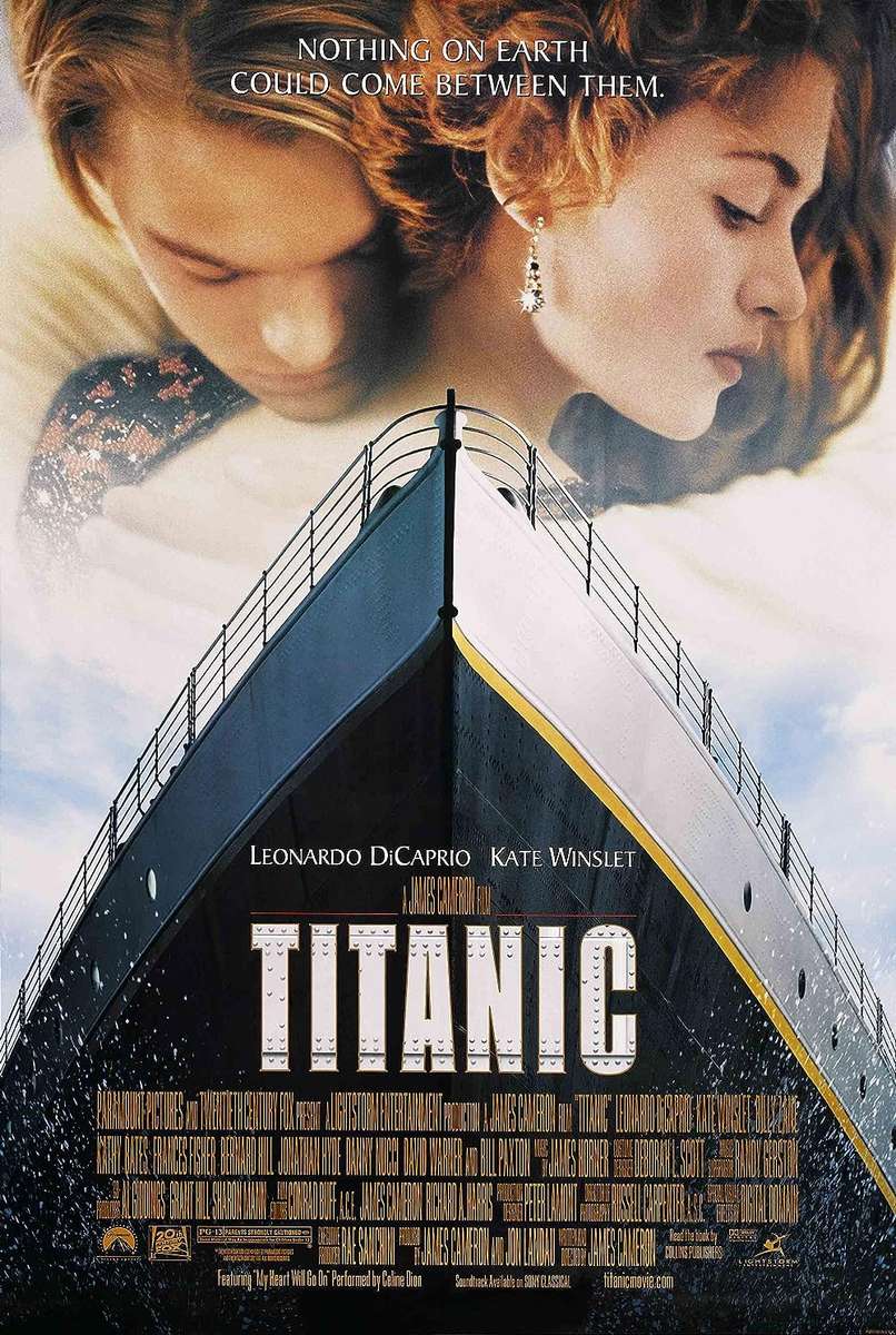 Filmposter voor Titanic online puzzel