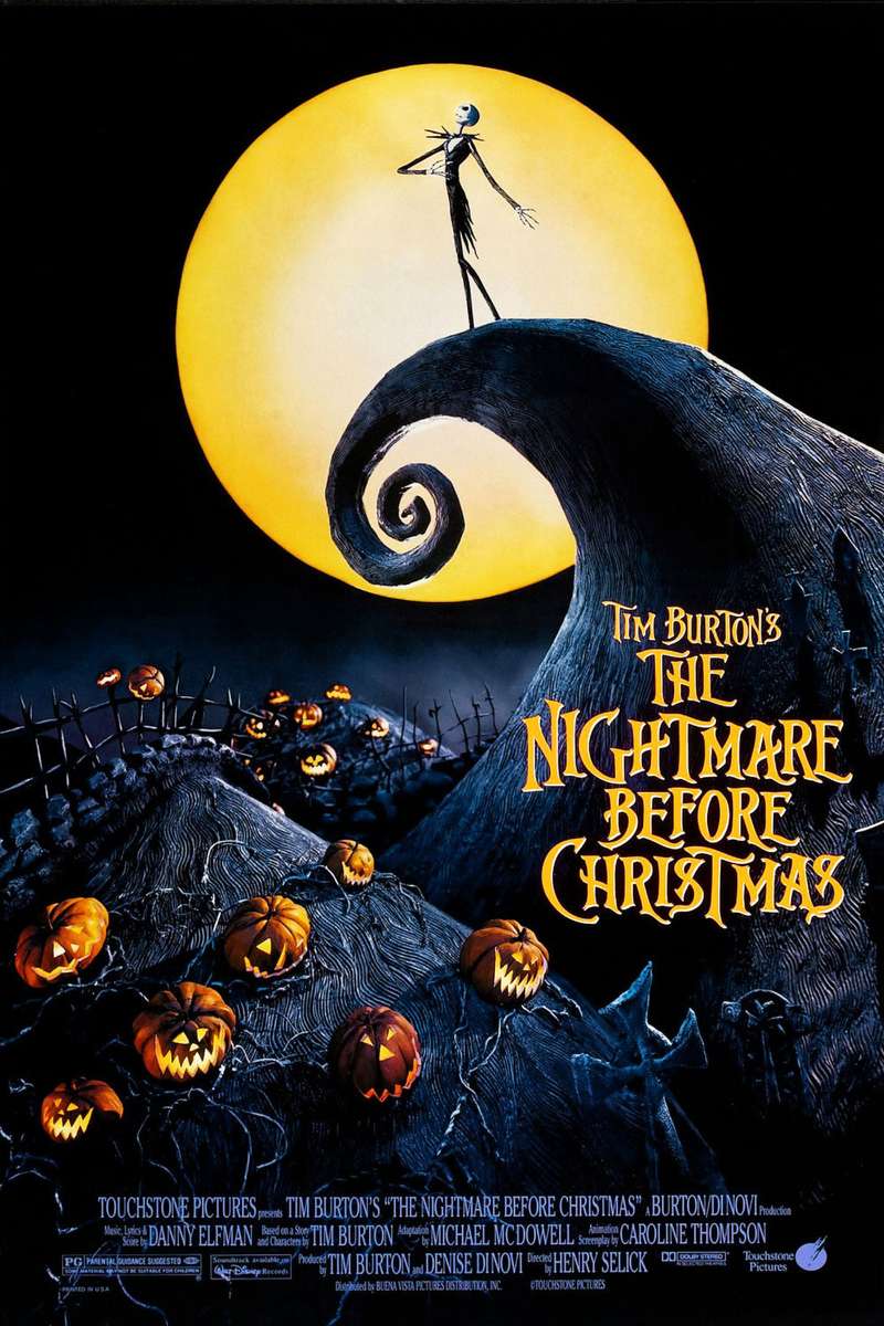 Nightmare Before Christmas puzzle online from photo