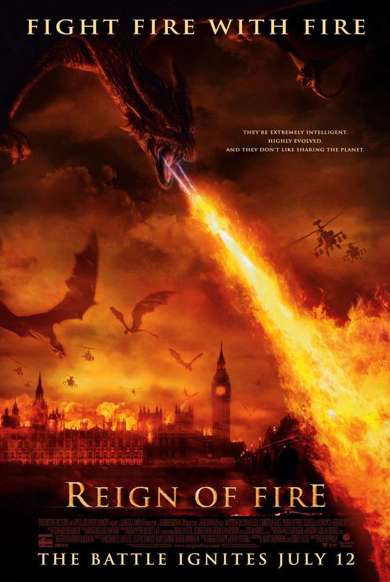Reign of fire puzzle online from photo