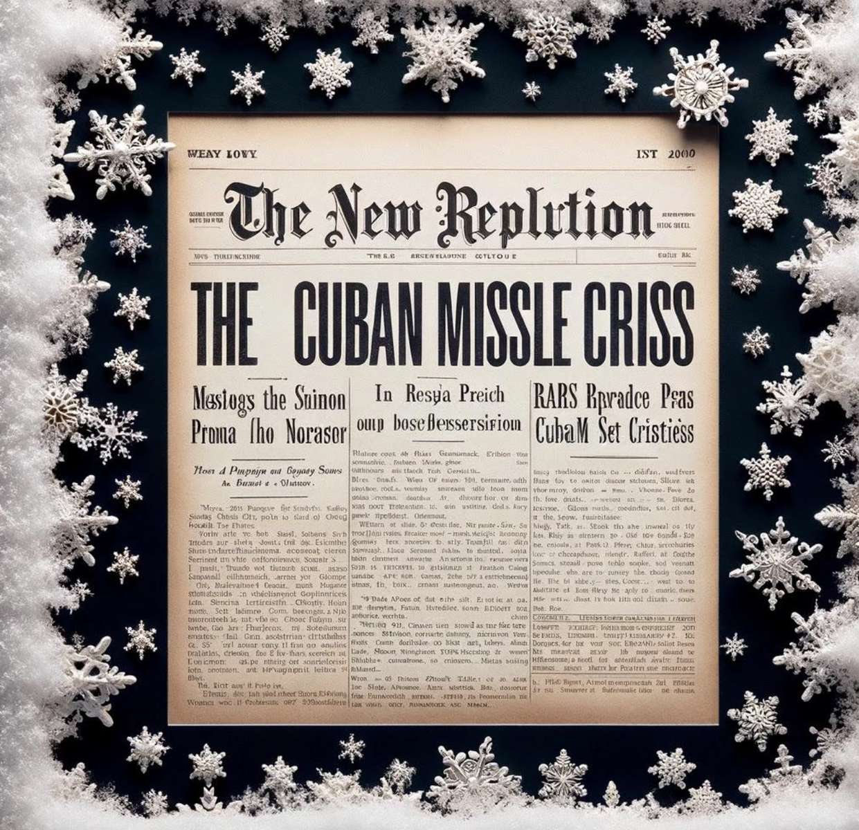 Кубинската ракетна криза от 60-те години онлайн пъзел от снимка