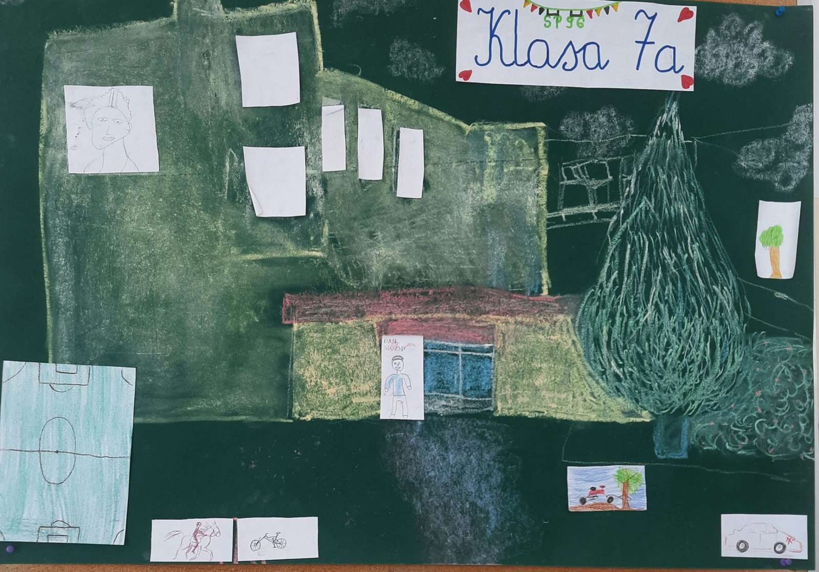 Μακέτα του σχολείου από την περσινή τάξη 7α παζλ online από φωτογραφία