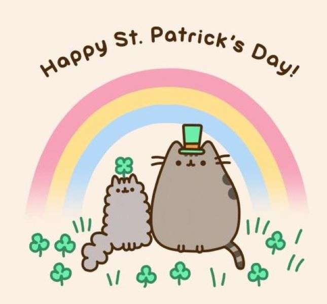 Happy St. Patties day puzzle online from photo