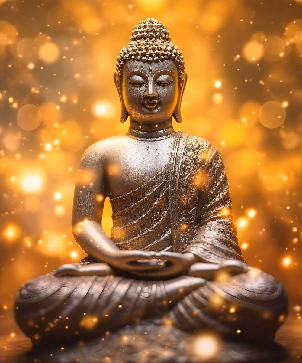 poza lui Buddha puzzle online