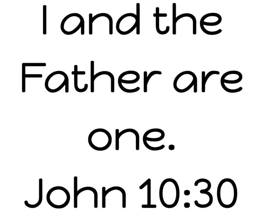 John 10: 30 online puzzle
