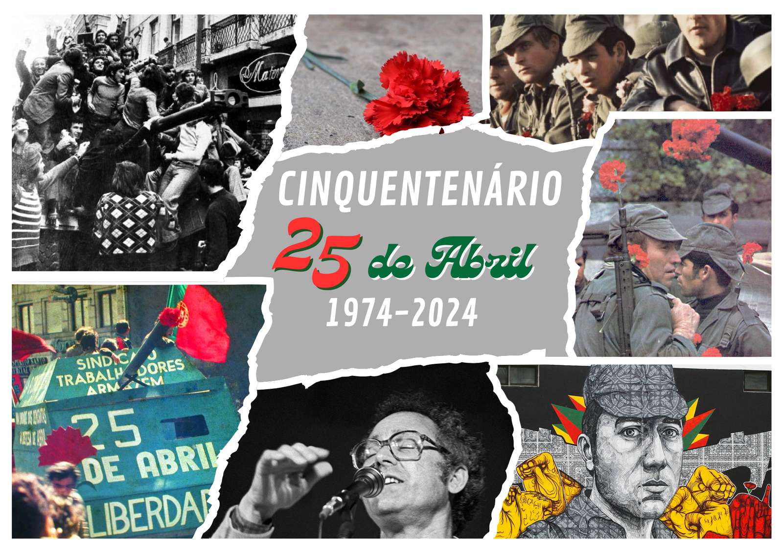 Cinquentenario 25 april puzzel online van foto