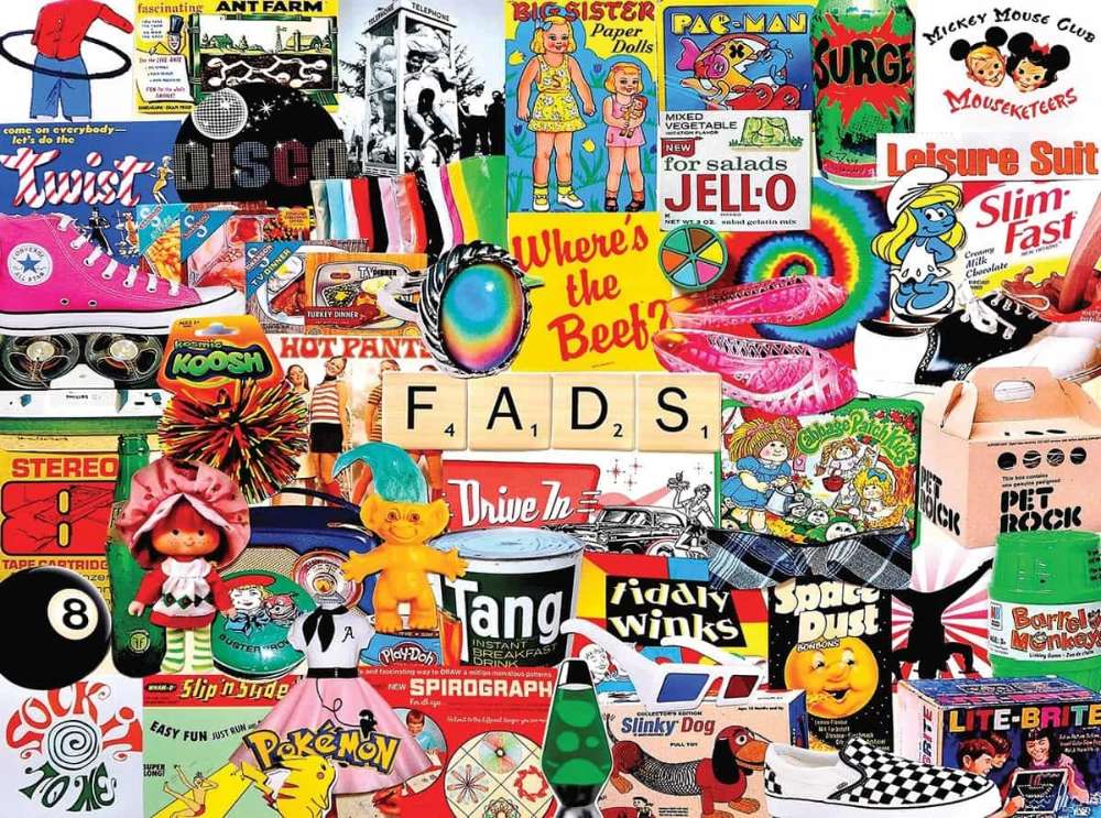 Fun With Fads! online puzzle