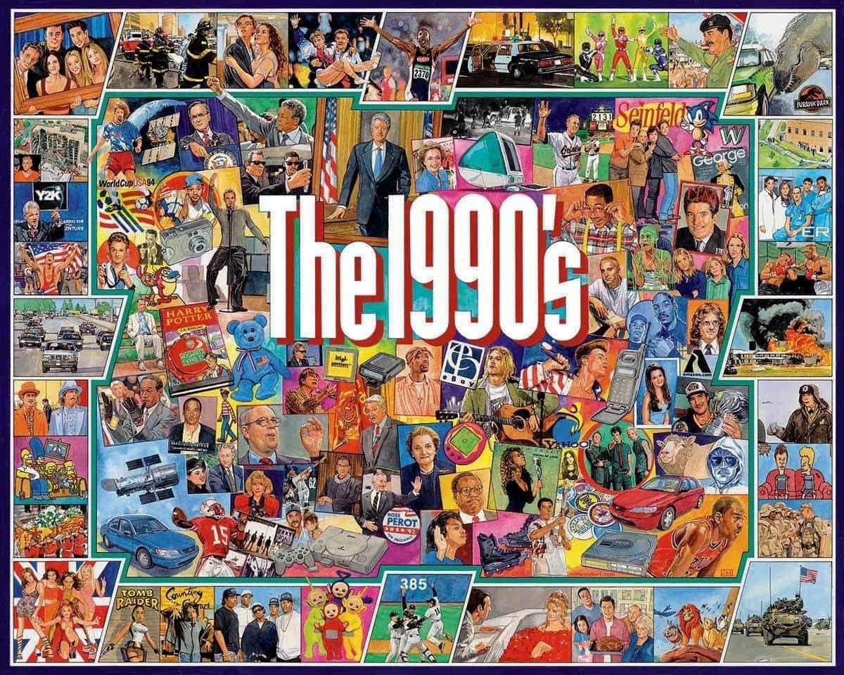 O absurdo dos anos 90 puzzle online