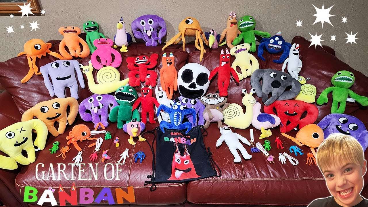 Tuin van Banban-knuffels online puzzel