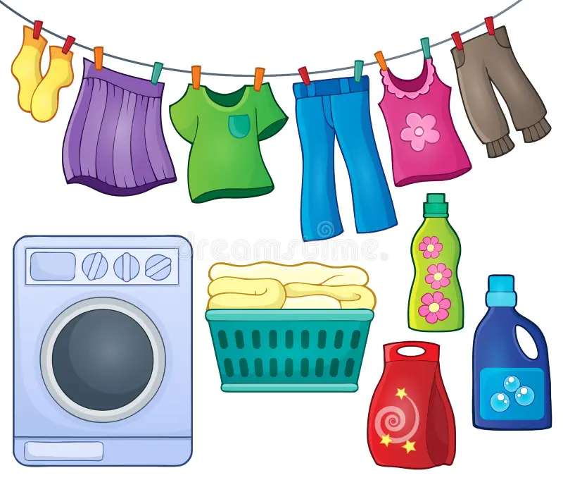 laundry housekeeping puzzle online from photo