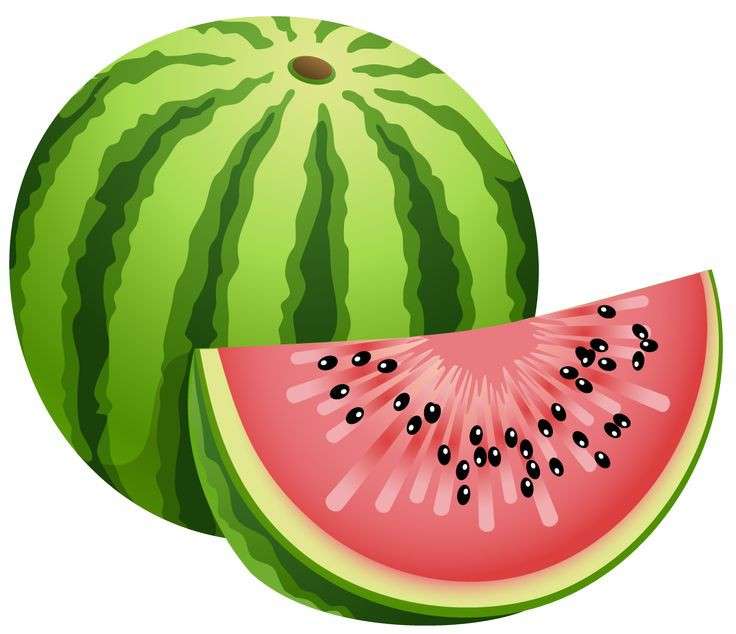 Vodní meloun online puzzle