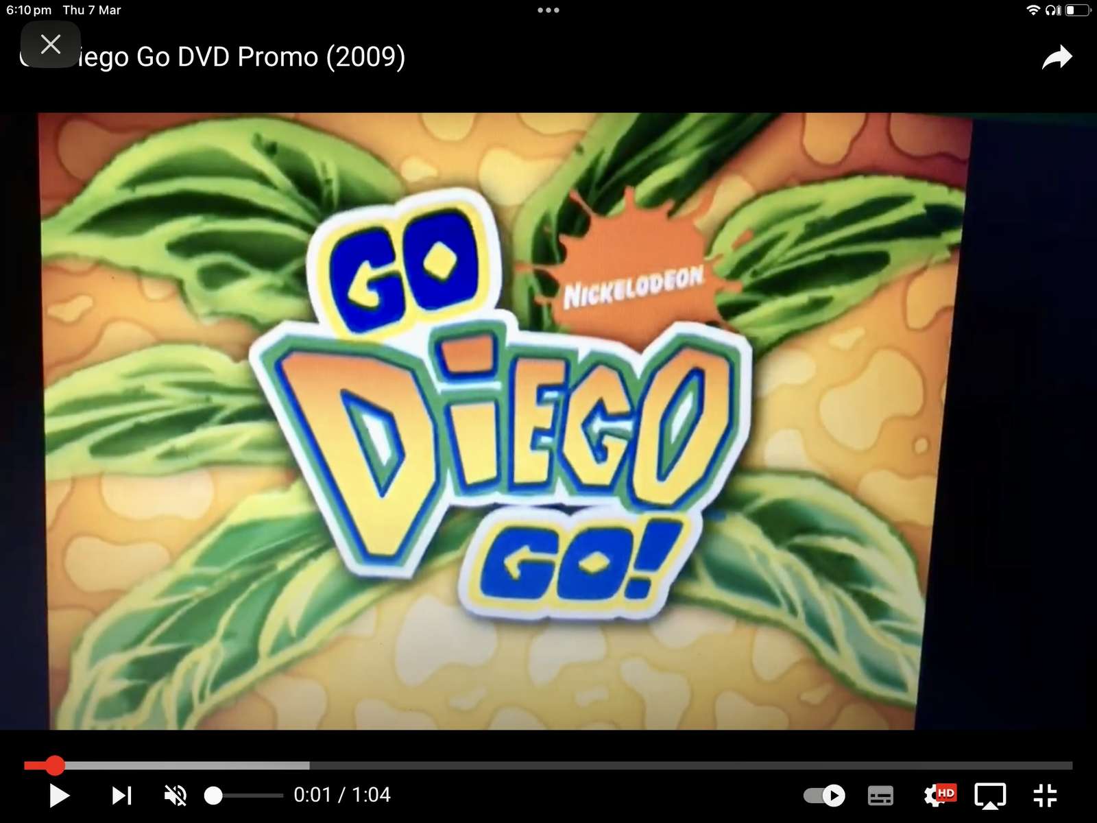 go Diego go dvd promo 2009 puzzle online din fotografie