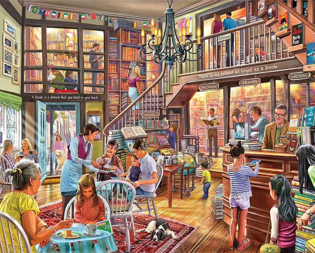 Book People puzzle online from photo