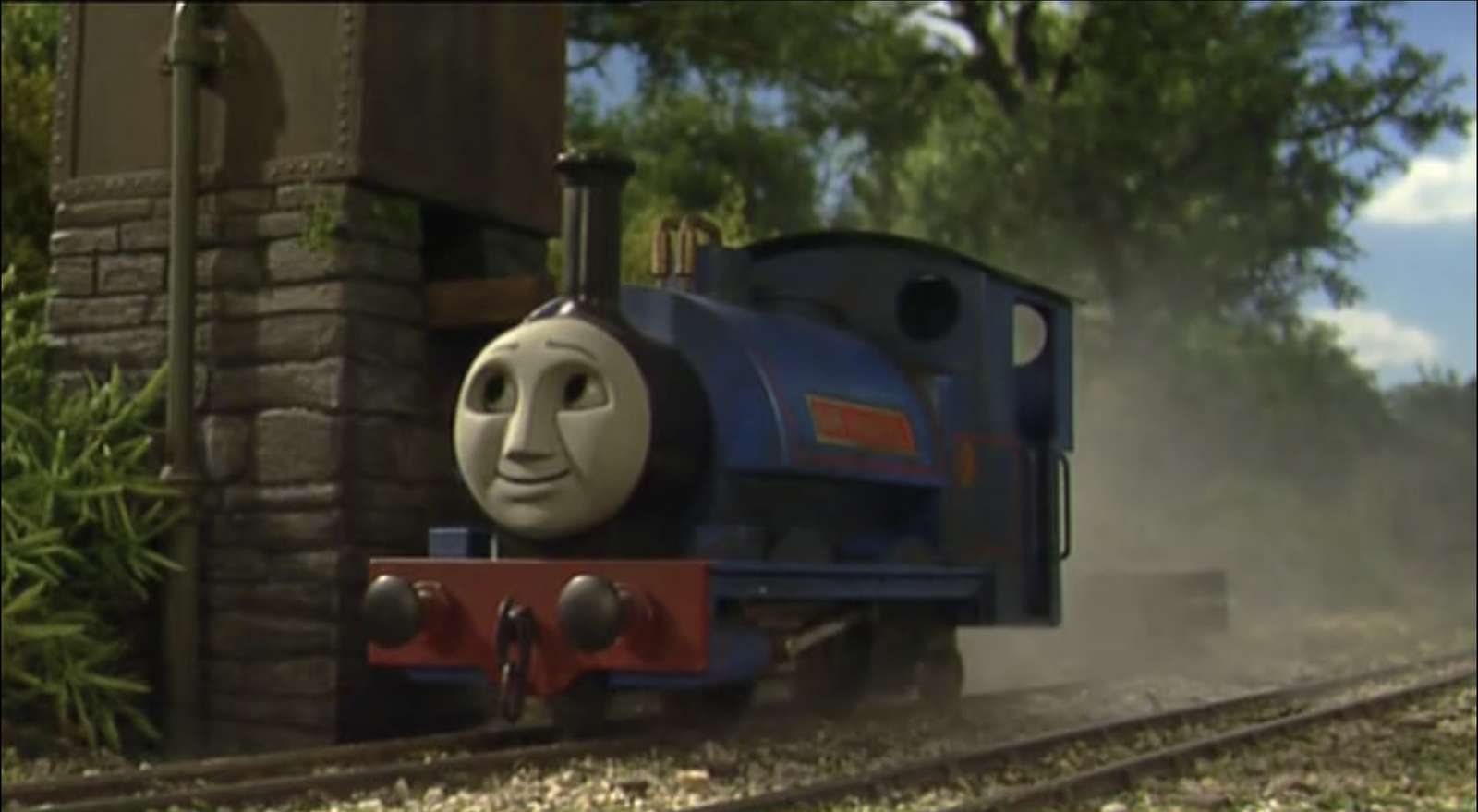 Thomas och vänner Duncan släpper en Clanger pussel online från foto