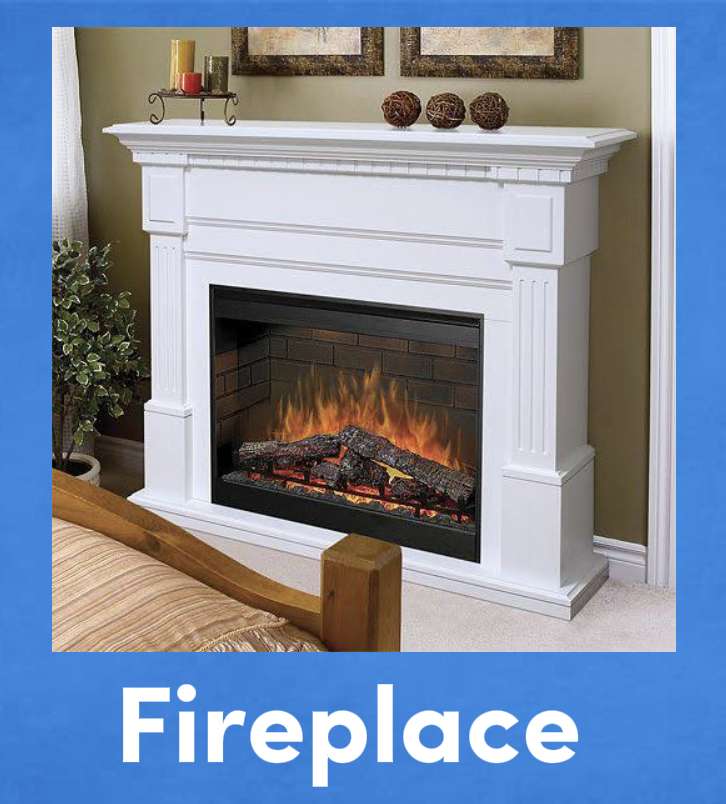 Fireplace online puzzle
