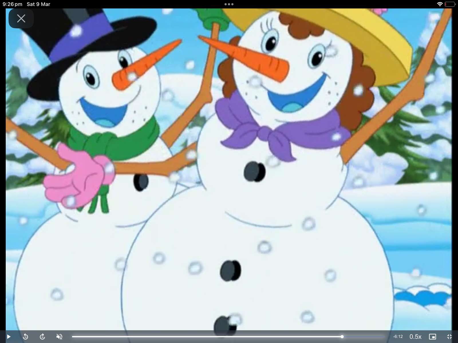Dora de ontdekkingsreiziger Dora redt de sneeuwprinses puzzel online van foto