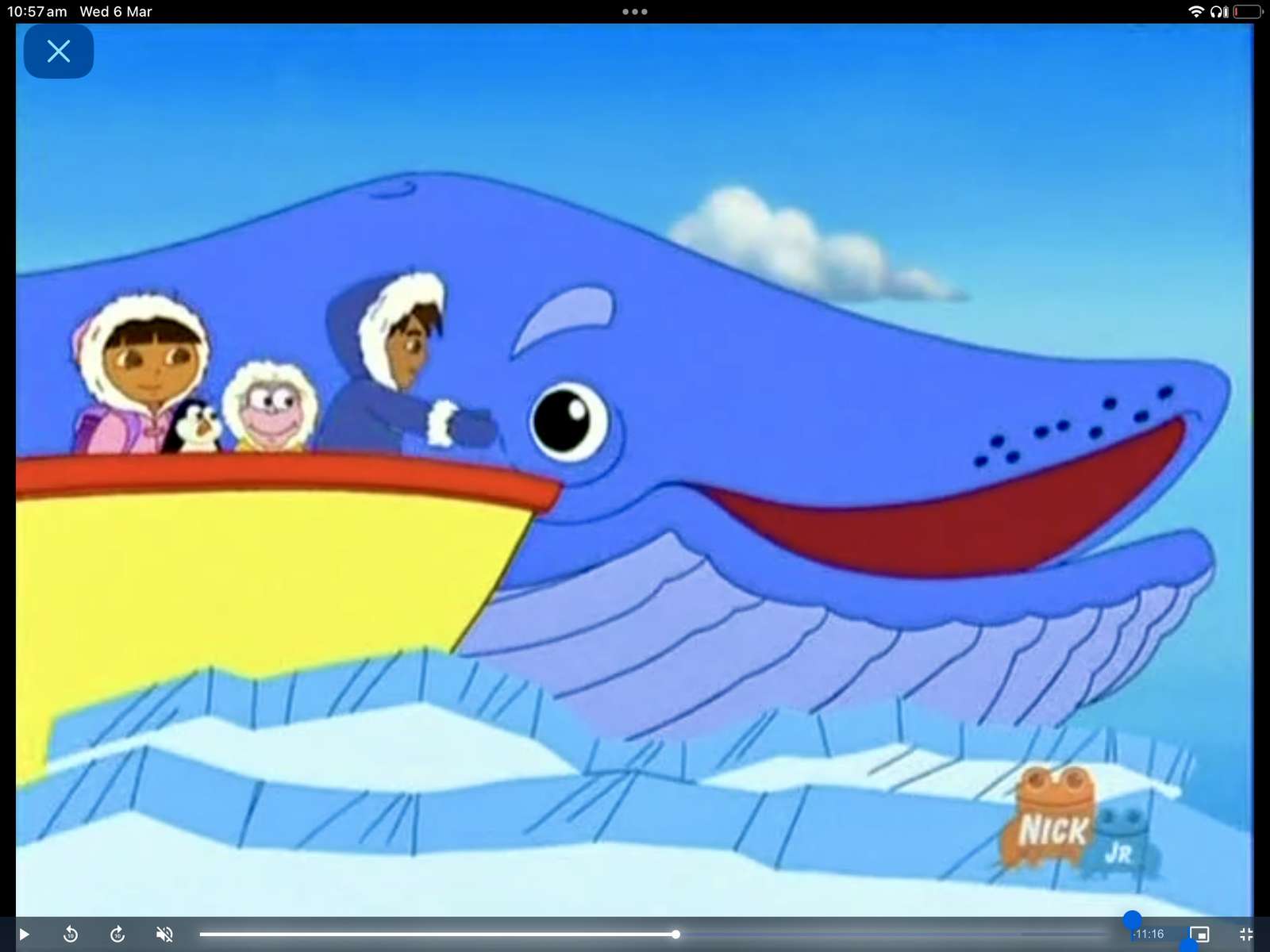 Dora the explorer to the south pole puzzle online from photo