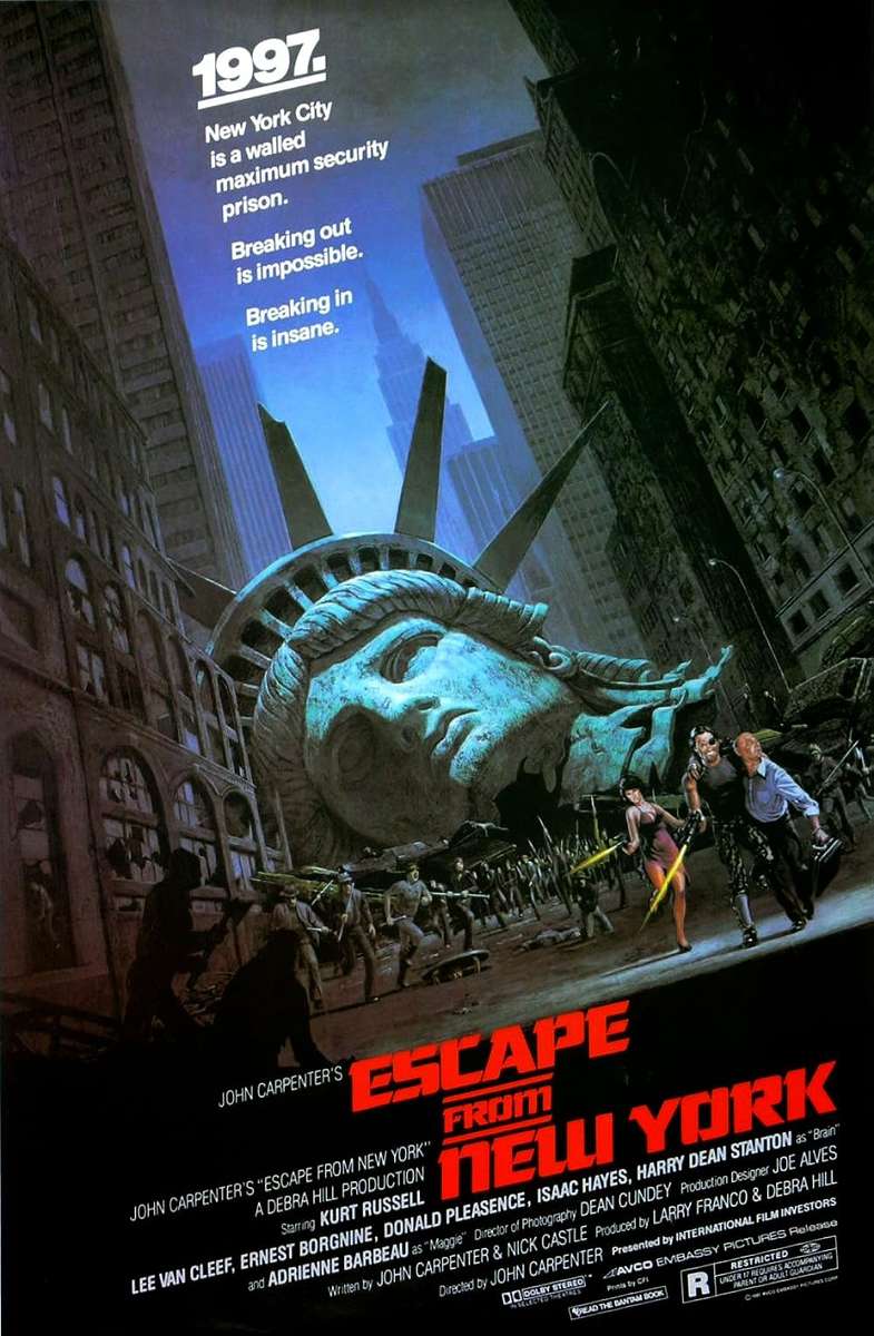 Escape from LA movie Poster online puzzle