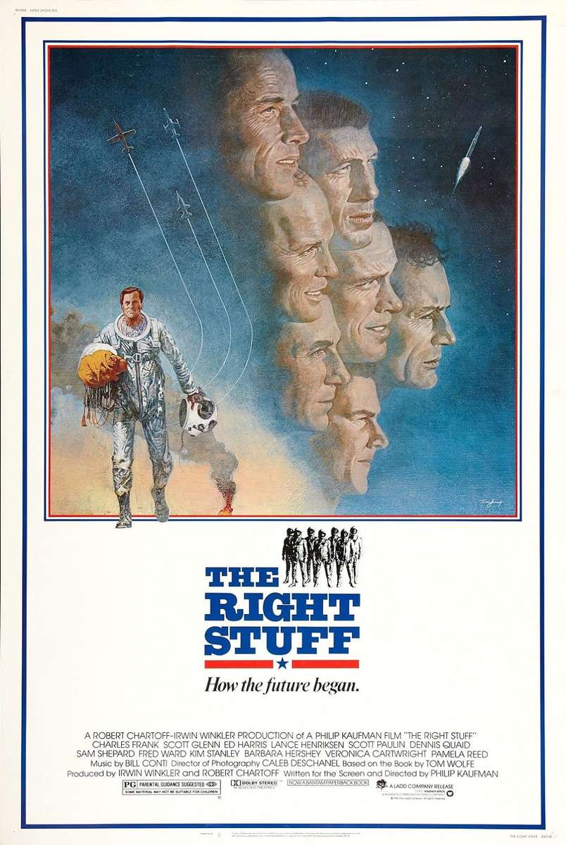 Плакат на филма The Right Stuff онлайн пъзел