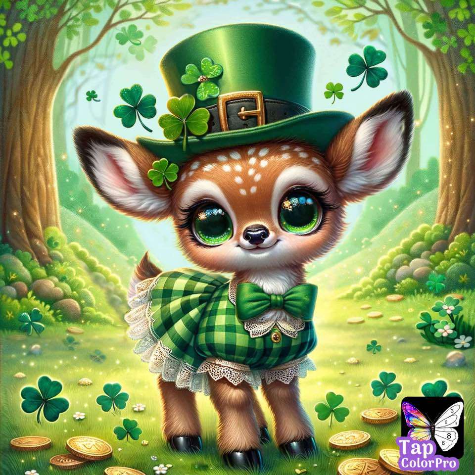 St. Patrick's Deer online puzzle