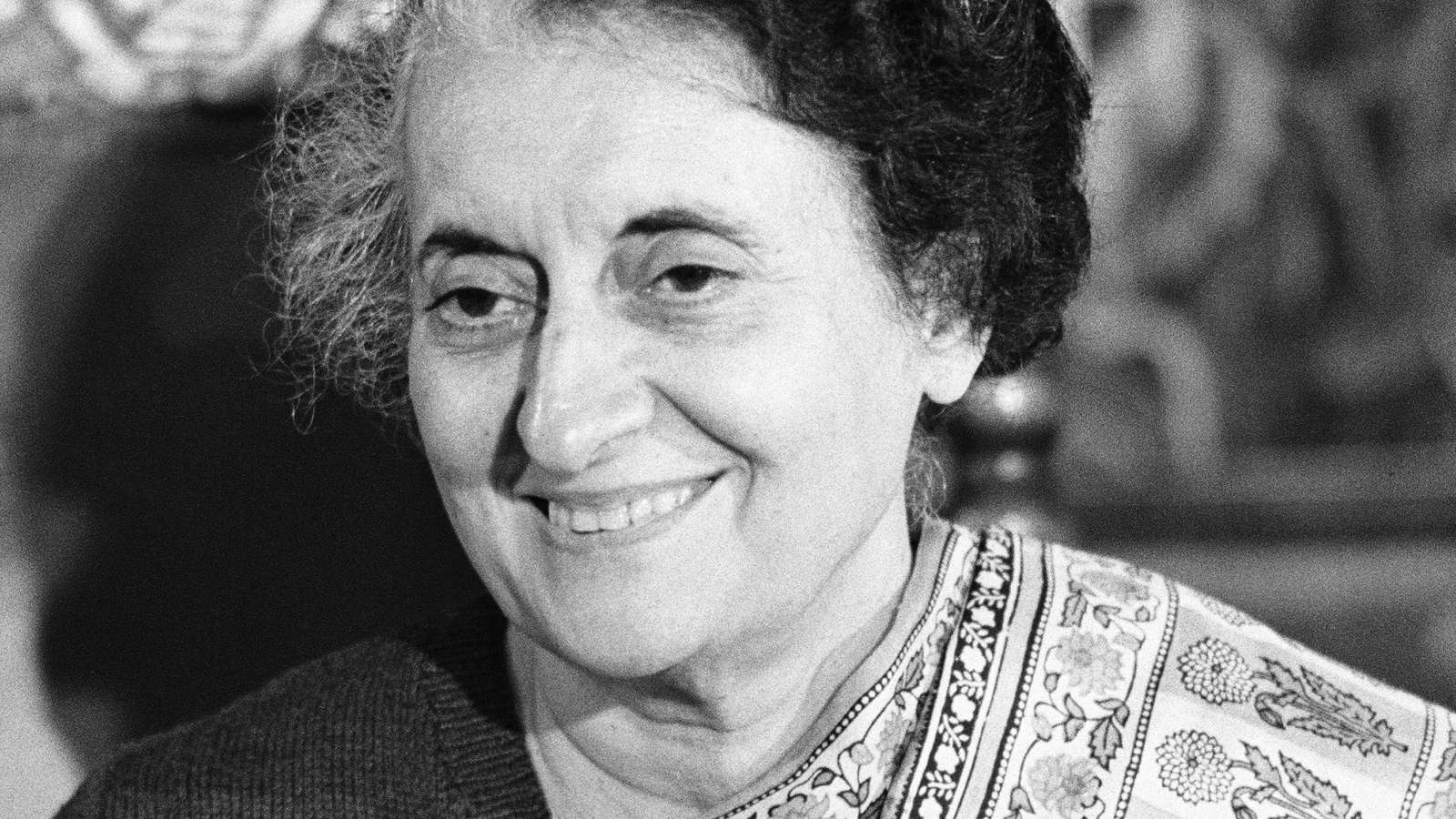 Indira Gándhíová puzzle online z fotografie