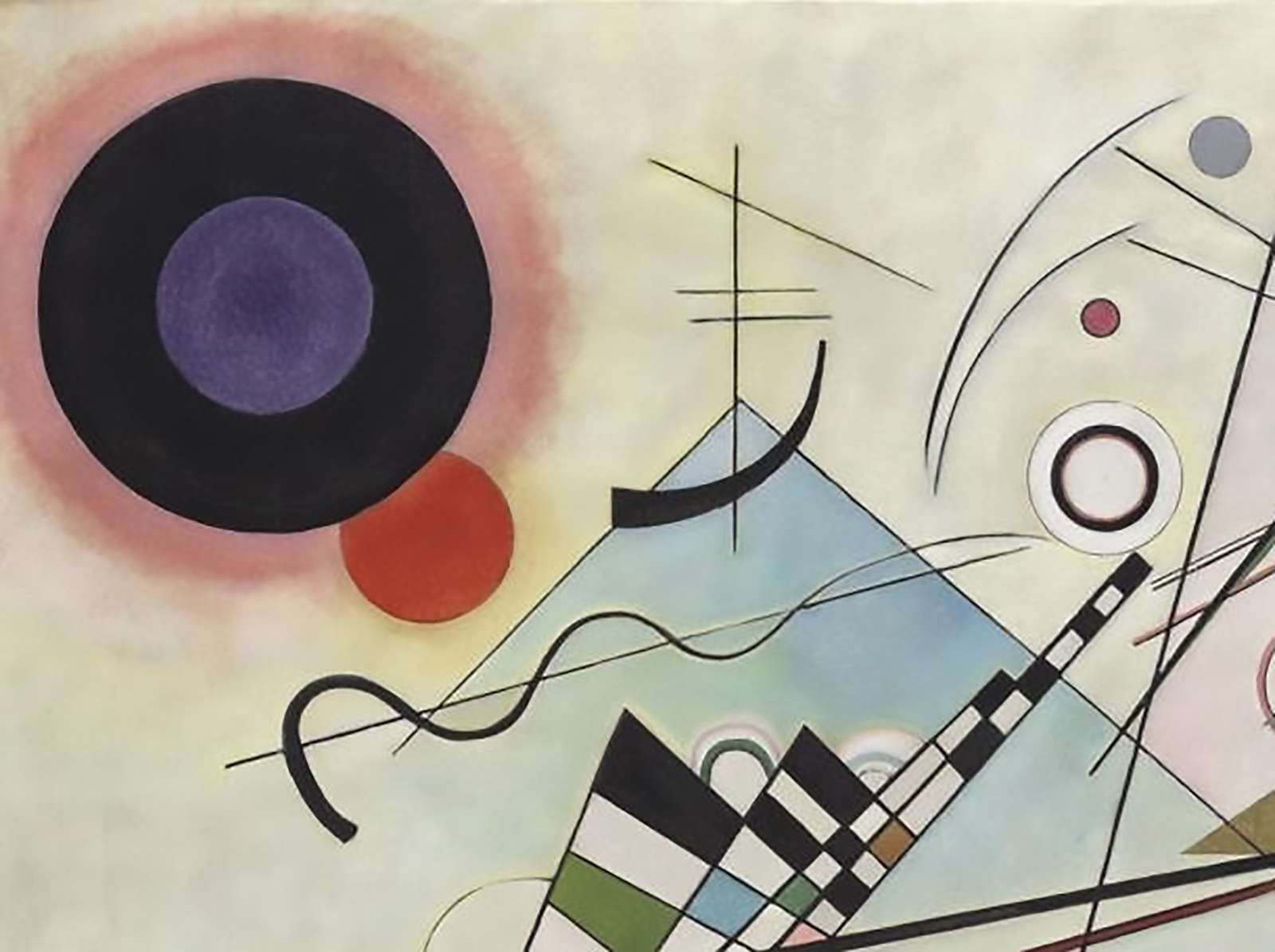 artistul Kandinsky puzzle online din fotografie